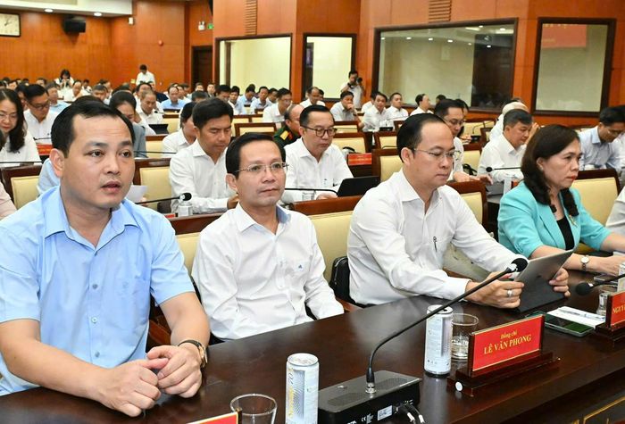  Đại biểu dự hội nghị, chiều 22-9. Ảnh: VIỆT DŨNG 