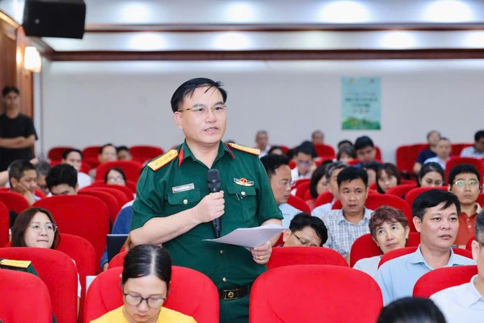 Đại diện các trường đề xuất nên duy trì ít nhất 2 phương thức tuyển sinh cho mỗi ngành đào tạo thay vì 1 phương thức. Ảnh: THU TRANG