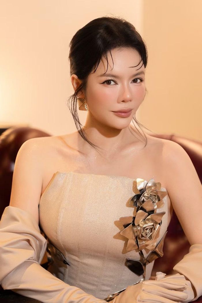 Hình ảnh xinh đẹp của Lý Nhã Kỳ ở sự kiện.