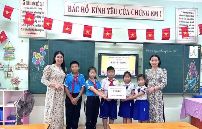 Chương trình lan tỏa đến các lớp học.