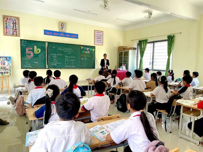 Ngành Giáo dục tiếp tục đạt nhiều kết quả tích cực. Ảnh: Cô Liên