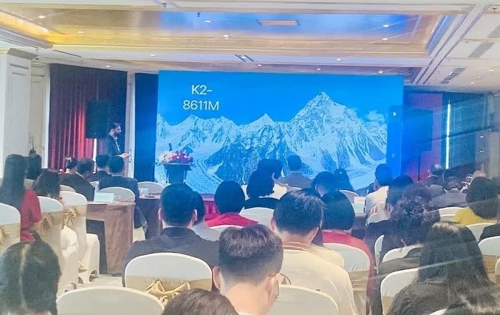 Giới thiệu thị trường du lịch Pakistan. (Ảnh: Lê An)