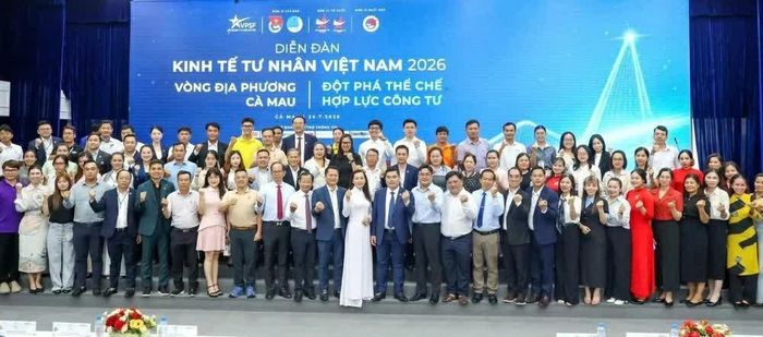 Vòng đối thoại địa phương Diễn đàn Kinh tế tư nhân Việt Nam (VPSF) 2026 - Phiên đối thoại tỉnh Cà Mau diễn ra hồi tháng 7/2026. (Ảnh: BTC)