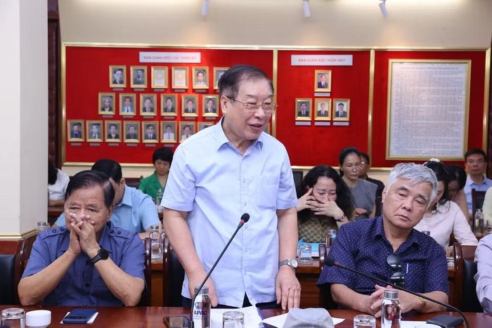 PGS. TS Lê Minh Thông, nguyên Trợ lý Chủ tịch Quốc hội. Ảnh: CHU VÂN