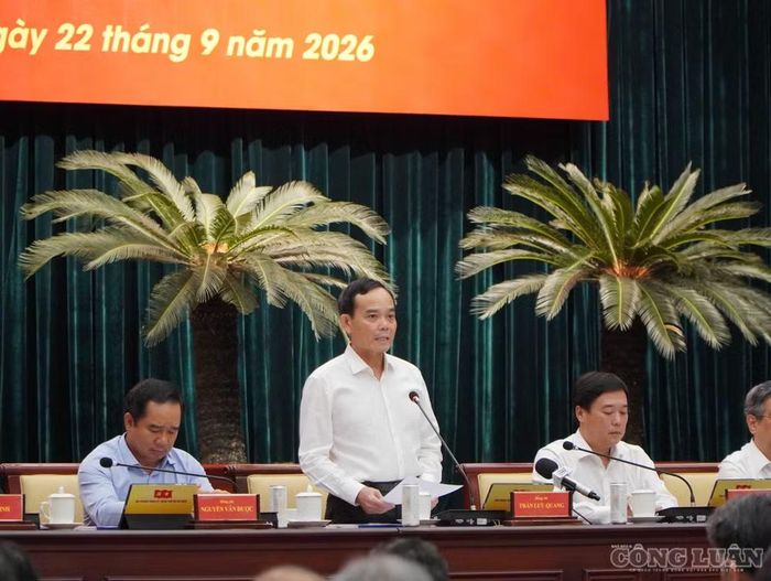 Bí thư Thành ủy TP HCM Trần Lưu Quang.