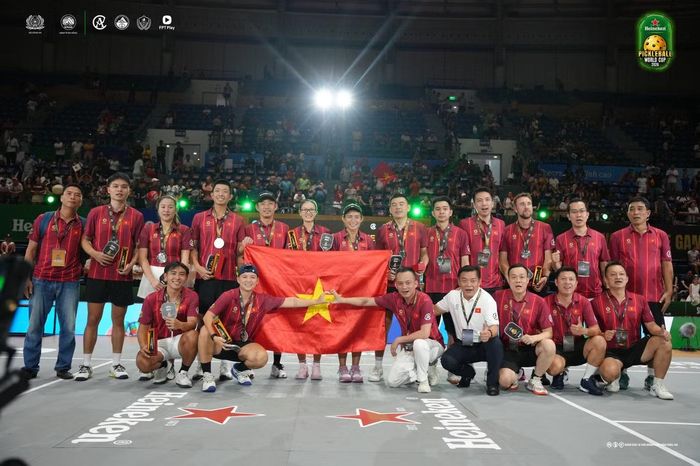 Đội tuyển pickleball Việt Nam đạt ngôi vị Á quân tại World Cup pickleball 2026 (Ảnh 3)