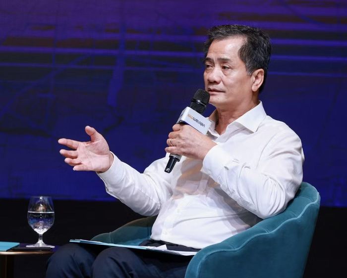 TS. Nguyễn Văn Đính - Phó Chủ tịch Hiệp hội Bất động sản Việt Nam - phát biểu tại hội thảo. Ảnh: VNB.