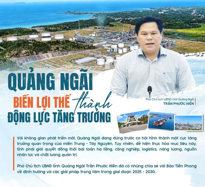 Quảng Ngãi biến lợi thế thành động lực tăng trưởng