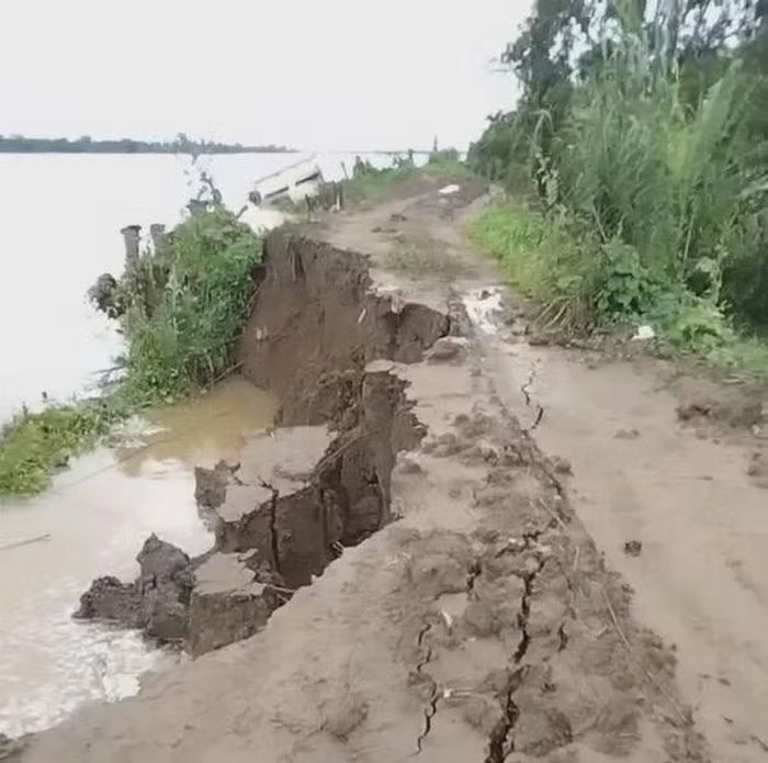 Cồn Thanh Long thuộc ấp Phước Lý Nhì, xã Quới Thiện, được phù sa sông Cổ Chiên bồi đắp. Những năm đầu thế kỷ 20, cồn có thời điểm rộng khoảng 50 ha, với gần 40 hộ, khoảng 120 người sinh sống. Từ năm 2016 đến nay, cồn Thanh Long liên tục bị sạt lở, diện tích cồn hiện chỉ còn gần 30 ha, xuất hiện nhiều hố xoáy nguy hiểm. Hiện, 36 hộ còn đất canh tác trên cồn, trong đó 6 hộ, với hơn 20 người trực tiếp sinh sống, sản xuất.