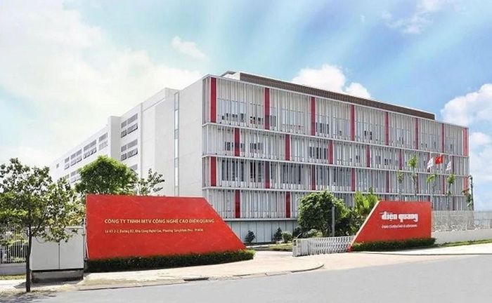 Có thời điểm Điện Quang chiếm khoảng 40% thị phần chiếu sáng trong nước. Ảnh: DQC