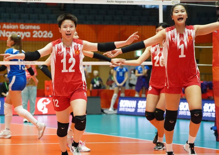 Chiến thắng xứng đáng cho Khánh Đang và các đồng đội. Ảnh: Vietcontent