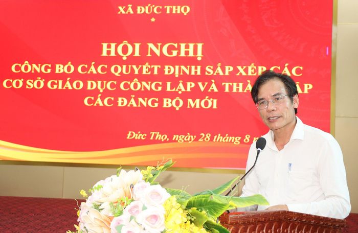 Ông Trịnh Hồng Mạnh. Ảnh: Xã Đức Thọ