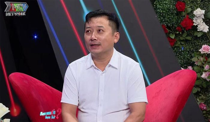 Anh Hải mới trải qua một mối tình thời học sinh. Ảnh cắt từ clip 