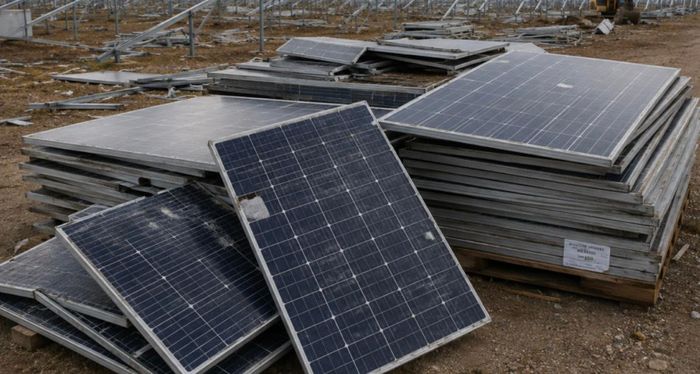 Mỗi năm NSW phát sinh khoảng 14.000 tấn rác thải từ tấm pin mặt trời. Ảnh: PV