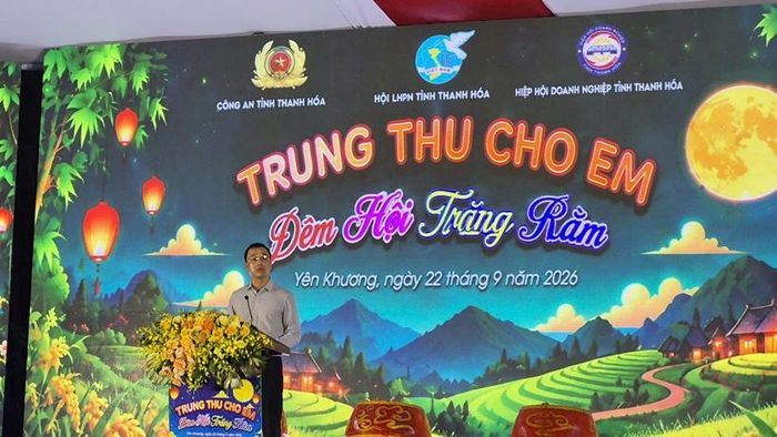  Đồng chí Tô Anh Dũng, Chủ tịch UBND tỉnh Thanh Hóa phát biểu tại chương trình. 