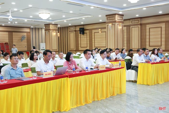 Các đại biểu tham dự tập huấn.