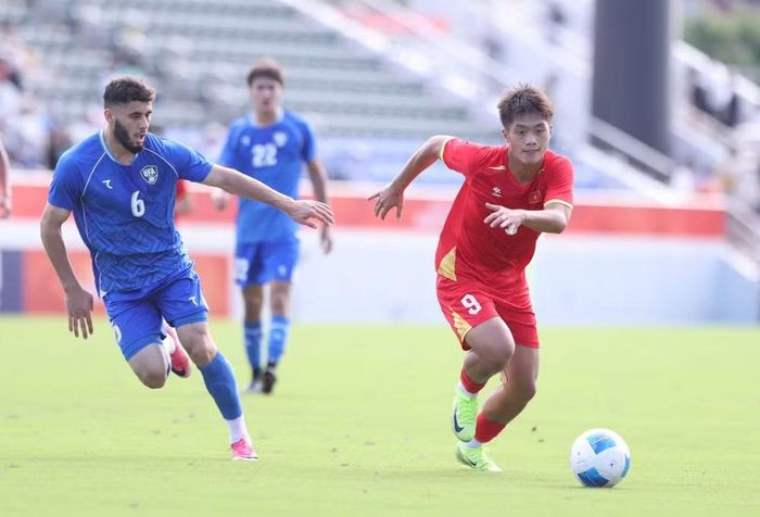 U23 Việt Nam xếp nhì bảng sau trận thua U23 Uzbekistan. (Nguồn: VFF)