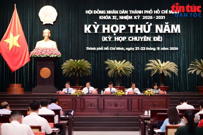 Kỳ họp thứ 5 HĐND TP Hồ Chí Minh khóa XI, nhiệm kỳ 2026-2031 đã hoàn thành toàn bộ chương trình đề ra.