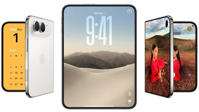iPhone Duo có khung máy và ốp bản lề được chế tạo từ titan Cấp 5