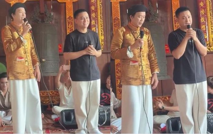 Hoài Lâm và Hoài Linh song ca