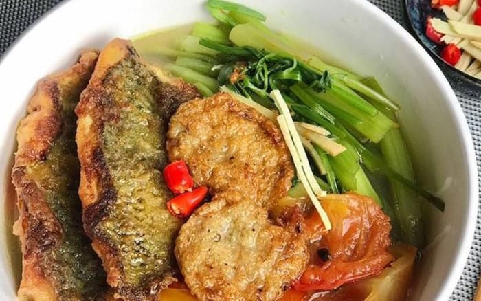 Canh cá rô đồng