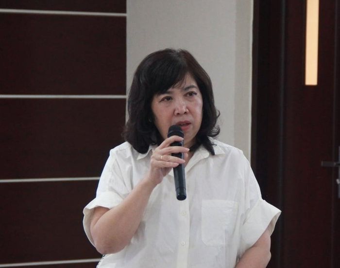 Bà Trần Thu Hằng, Vụ trưởng Vụ Quy hoạch - kiến trúc (Bộ Xây dựng). Ảnh: Quốc Hải.