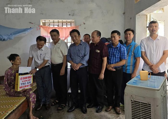 Hoạt động an sinh xã hội của Hội doanh nghiệp xã Quảng Chính.