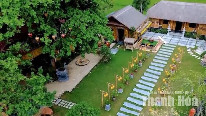 Chùa Mao Xá gây ấn tượng bởi không gian thanh tịnh, gần gũi với cảnh sắc làng quê.