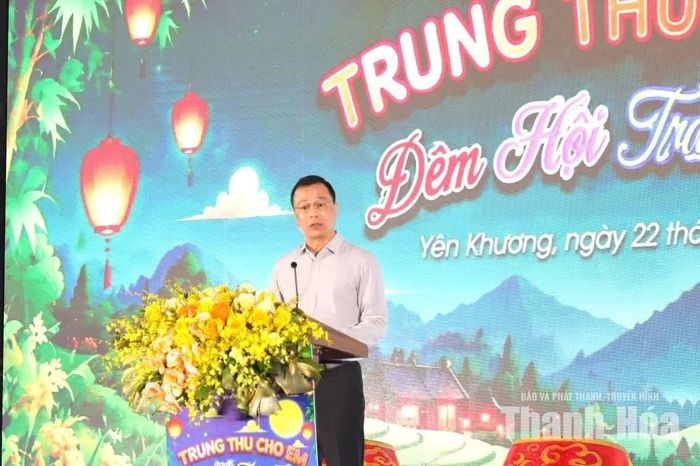 Chủ tịch UBND tỉnh Tô Anh Dũng phát biểu tại chương trình.