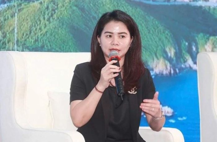 Bà Hoàng Thu Hằng, Phó Cục trưởng Cục Quản lý Nhà và Thị trường Bất động sản. Ảnh: Báo Thanh niên.