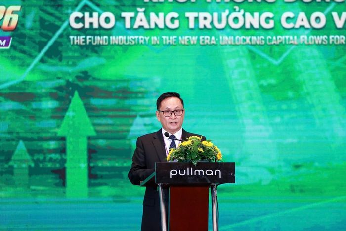 Ông Nguyễn Sơn, Chủ tịch Hội đồng thành viên Tổng công ty Lưu ký và Bù trừ Chứng khoán Việt Nam (VSDC). Ảnh: BTC.