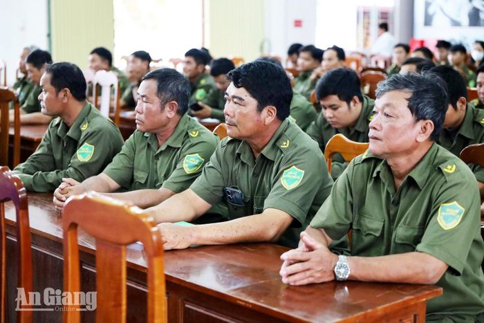 Học viên tham dự lớp huấn luyện.