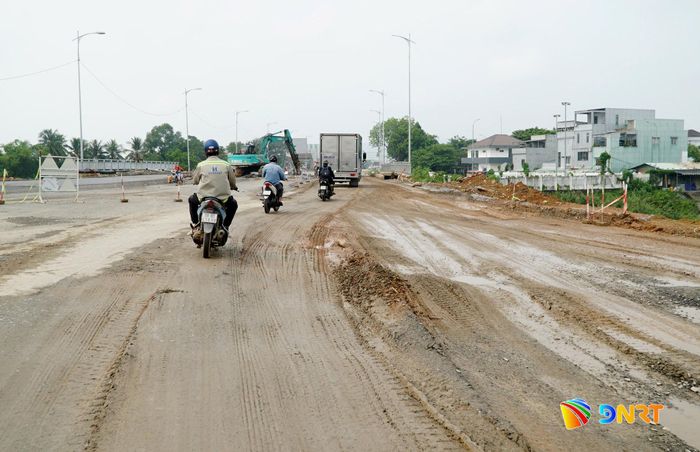 Dự án thi công quốc lộ 14B trì trệ, gây hệ lụy lớn đến người dân. Ảnh: PV