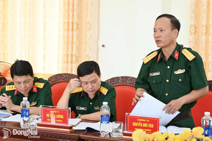 Đại biểu phát biểu tại hội nghị.