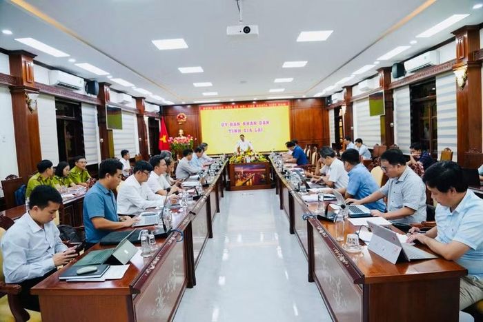  Quang cảnh cuộc họp. Ảnh: N.H 