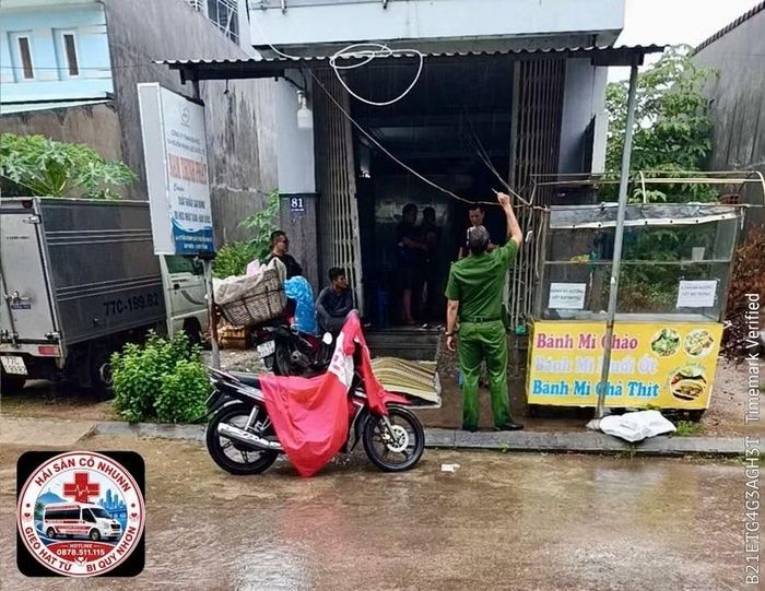 Hiện trường xảy ra vụ tai nạn. Ảnh: Minh Tâm