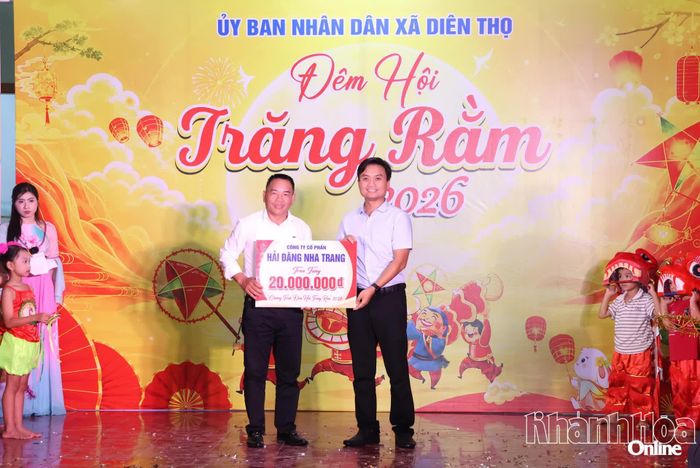 Đơn vị tài trợ ủng hộ chương trình.