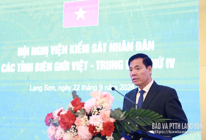 Lãnh đạo Viện Kiểm sát nhân dân tối cao phát biểu khai mạc hội nghị