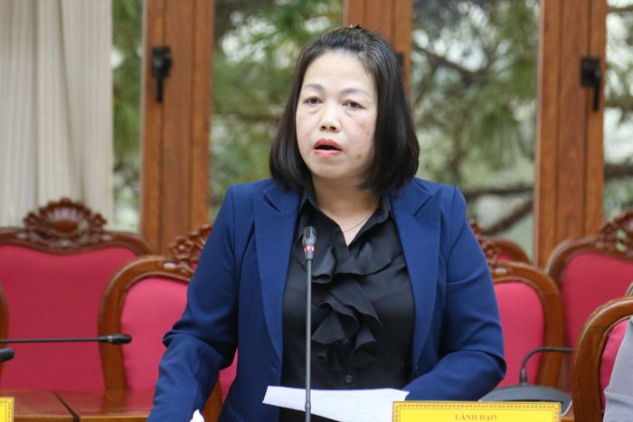 Bà Hồ Thị Bích Vân, Phó Chủ tịch UBND phường Xuân Trường - Đà Lạt đề xuất Sở Y tế hướng dẫn cụ thể hơn về dữ liệu khám sức khỏe của người dân