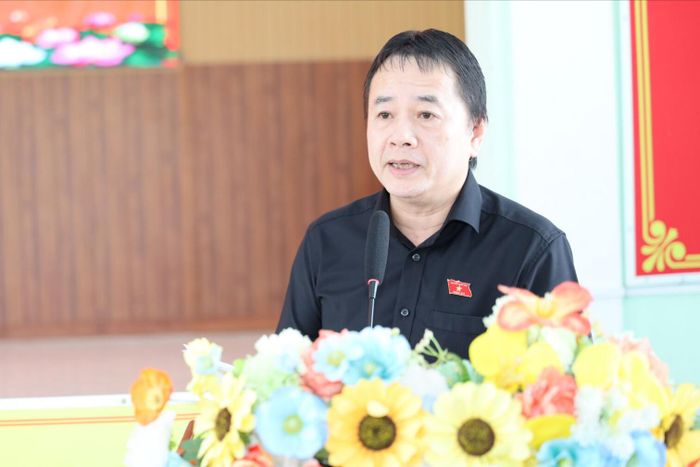 Đại biểu Phạm Nam Tiến, Ủy viên chuyên trách Ủy ban Văn hóa và Xã hội của Quốc hội thông tin dự kiến nội dung Kỳ họp thứ 2, Quốc hội khóa XVI tại buổi tiếp xúc