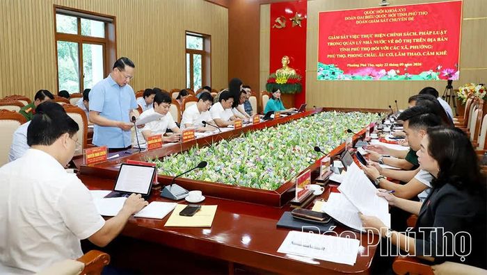 Quang cảnh buổi giám sát.
