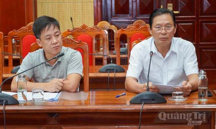 Các đại biểu tham dự buổi làm việc - Ảnh: N.H