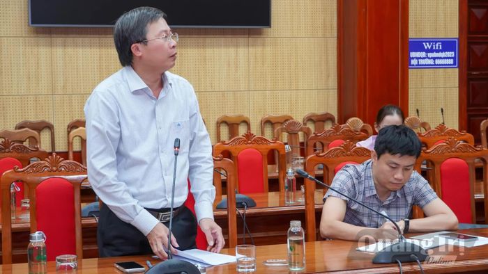 Đại biểu thảo luận tại buổi làm việc - Ảnh: N.H