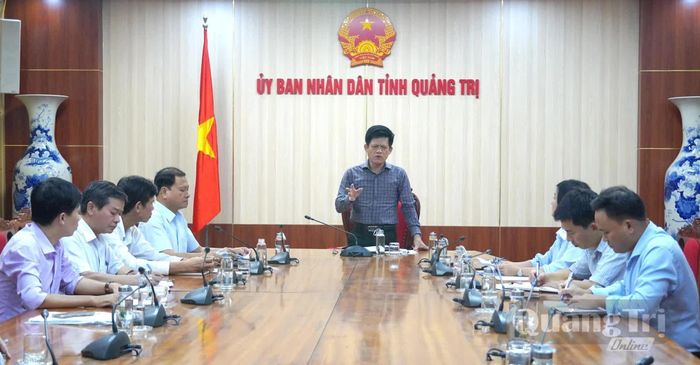 Quang cảnh buổi làm việc - Ảnh: C.H
