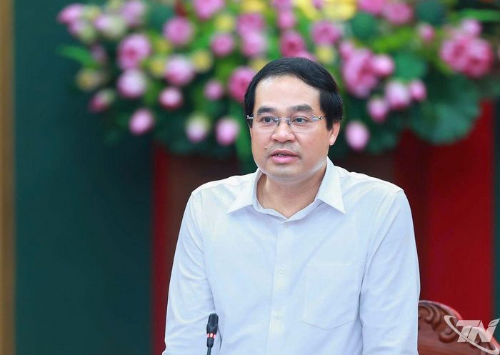 Đồng chí Bí thư Tỉnh ủy Trịnh Xuân Trường phát biểu kết luận Hội nghị.