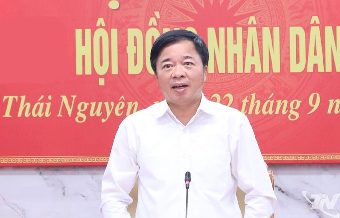Đồng chí Bùi Văn Lương phát biểu kết luận Hội nghị.