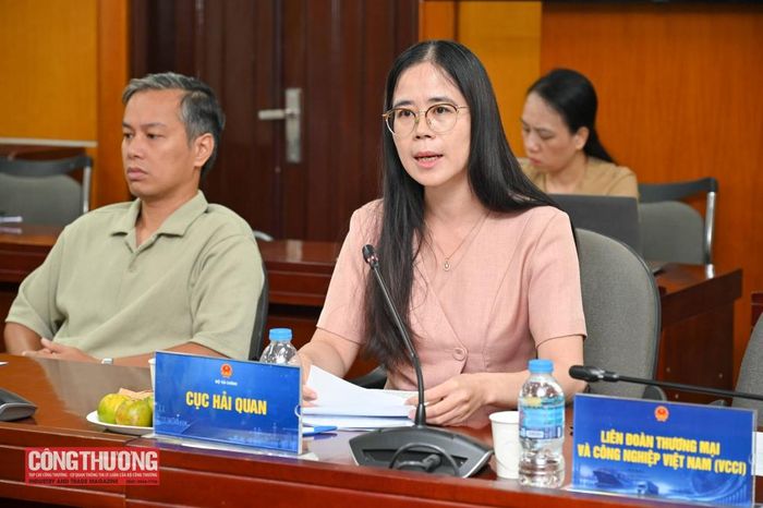Bà Bùi Thị Minh Hải - Ban Giám sát quản lý về Hải quan, Cục Hải quan, Bộ Tài chính