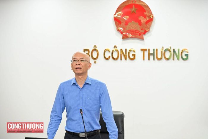 Ông Trần Thanh Hải - Phó Cục trưởng Cục Xuất nhập khẩu, Bộ Công Thương chủ trì Hội nghị