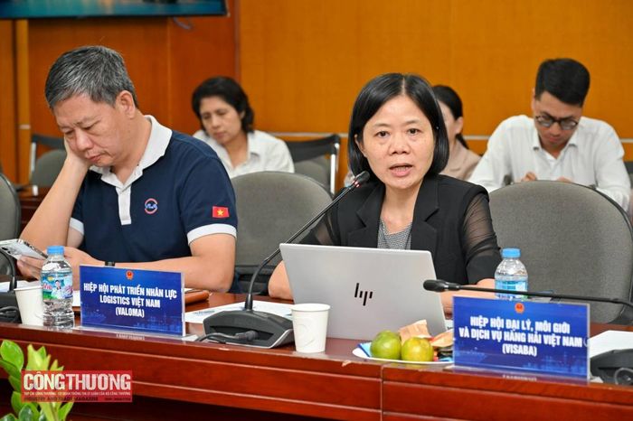 PGS. TS Trịnh Thị Thu Hương - Phó Chủ tịch Hiệp hội Phát triển nhân lực Logistics Việt Nam (VALOMA)