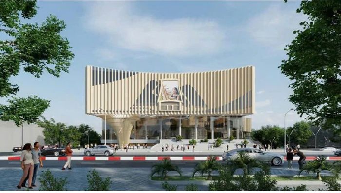 Demo dự án Nhà hát, Trung tâm triển lãm văn hóa, nghệ thuật và Thư viện tổng hợp khi hoàn thành.